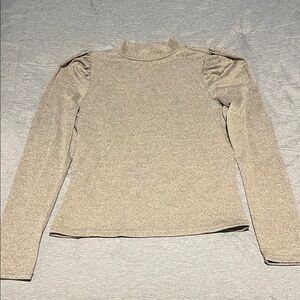 Dolan gold Long Sleeve Blouse